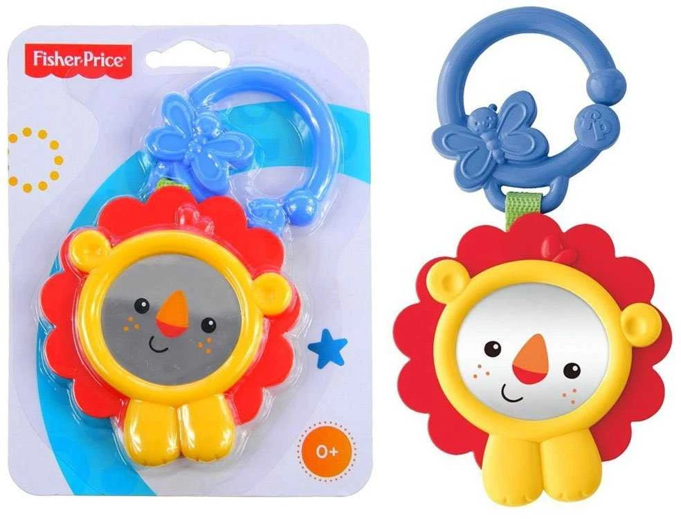 Fisher-Price barškutis-veidrodėlis su liūtu