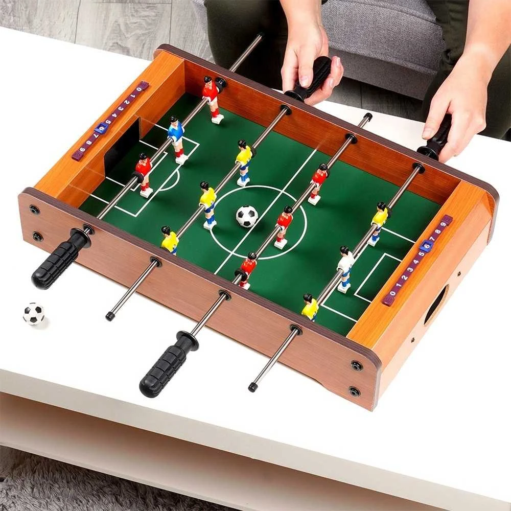 XQMAX Free & Easy Stalo futbolo žaidimas iš medžio 50x31x9,5 cm