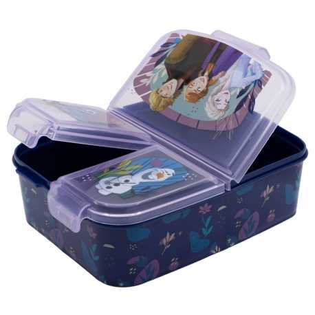 Pietų dėžutė STOR Multi Box Disney Frozen, Violetinės spalvos