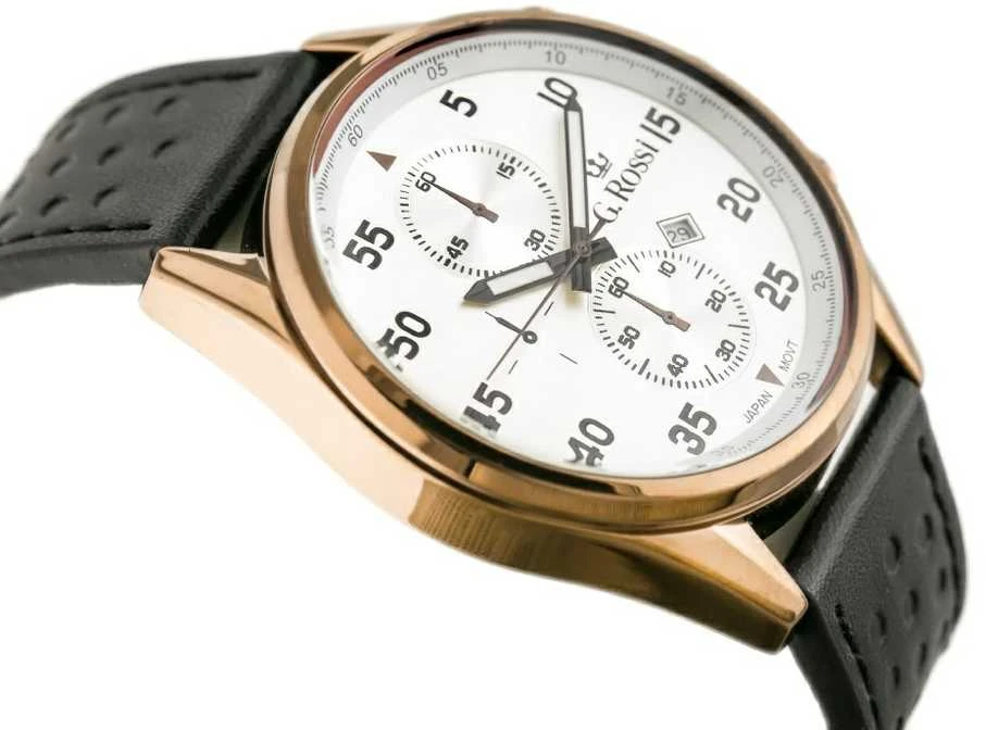 Laikrodis vyrams G. ROSSI - 7116A (zg215a) + dėžutė