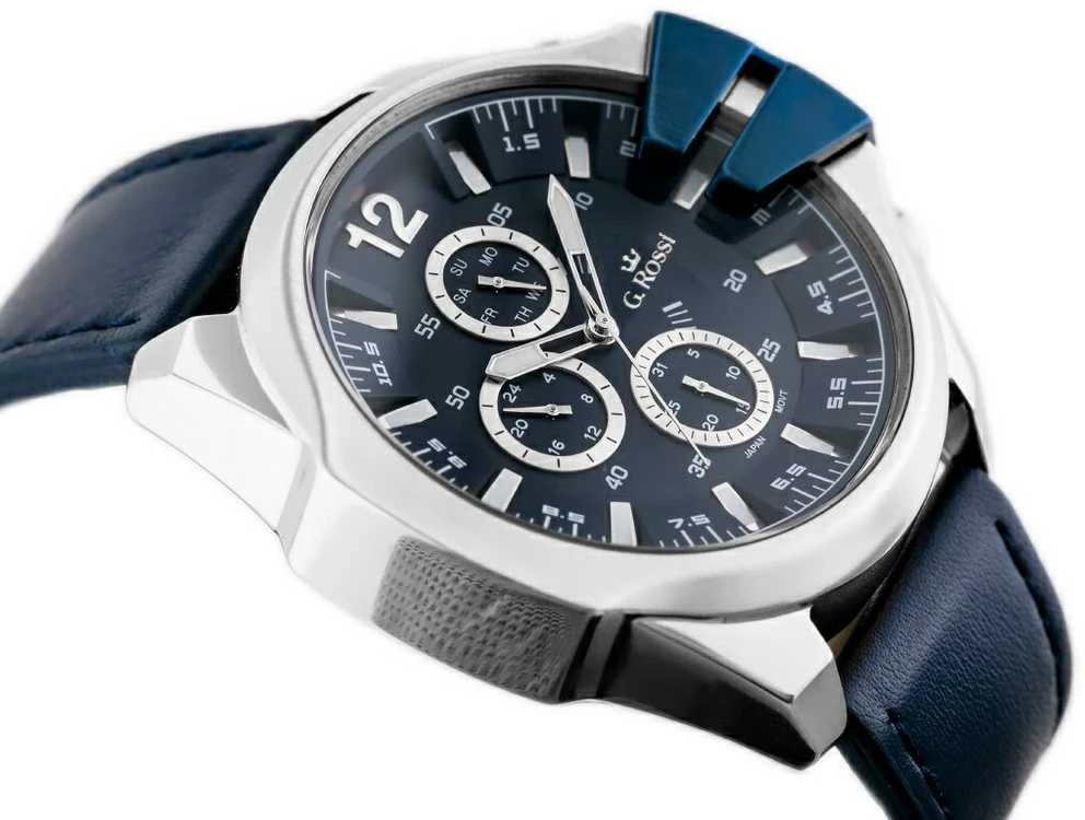 VYRIŠKAS LAIKRODIS G. ROSSI - E6122A - EXCLUSIVE (zg249e) + dėžutė
