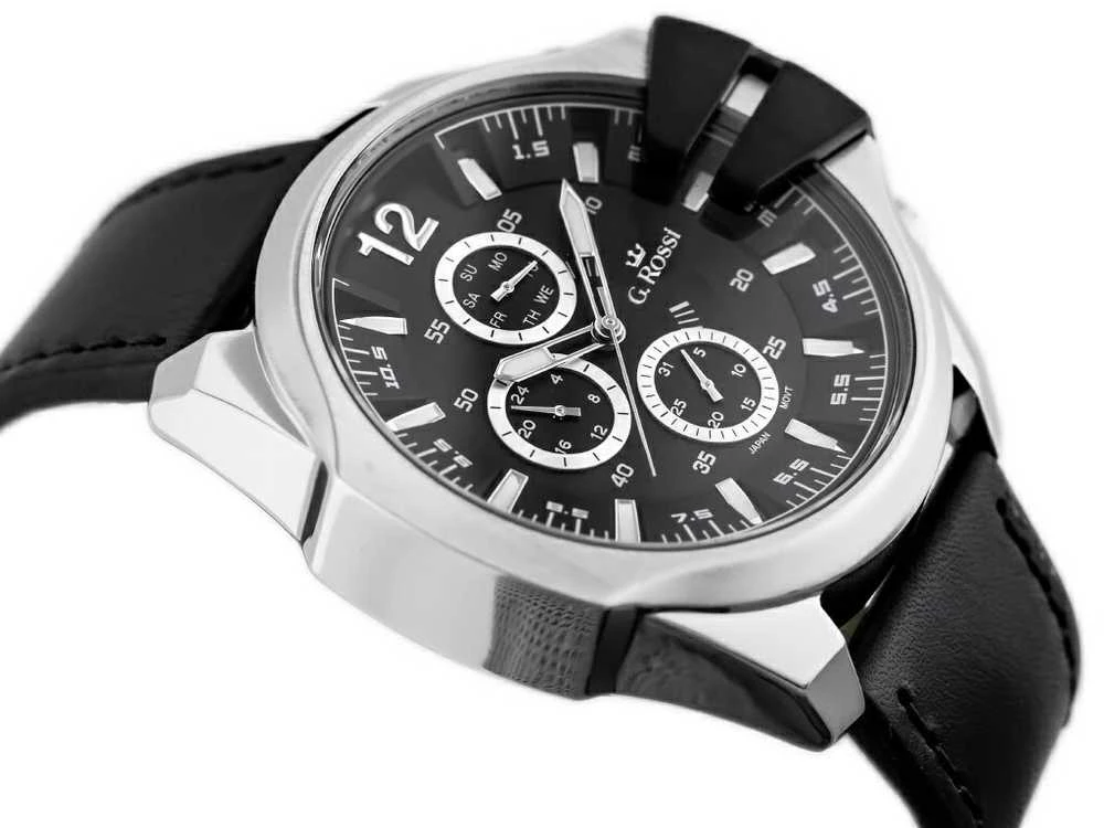 VYRIŠKAS LAIKRODIS G. ROSSI - E6122A - EXCLUSIVE (zg249b) + dėžutė
