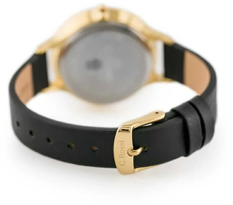 Laikrodis G. ROSSI 10411A-1A2 WOMEN'S WATCH ON BASE (zg714f) + BOX