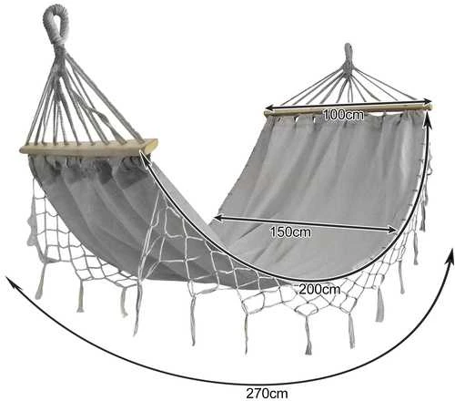 Garden hammock 200x150cm Gardlov 25465