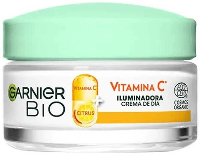 dieninis veido kremas su vit C "Garnier Bio Vitamin C Illuminating Day Kreminis" 50ml