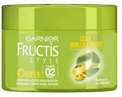 "Garnier Fructis Style Shine Wax Strong Definition 2" stiprios fiksacijos plaukų vaškas 75ml