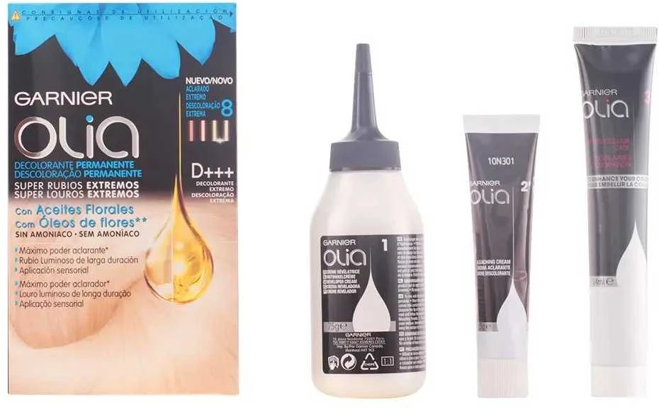 Garnier Olia Permanent Discolorant Without Ammonia 8 Plaukų dažai