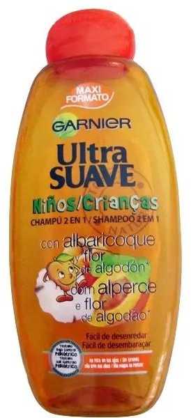 "Garnier Ultra Soft Kids" šampūnas 2 in 1 400ml