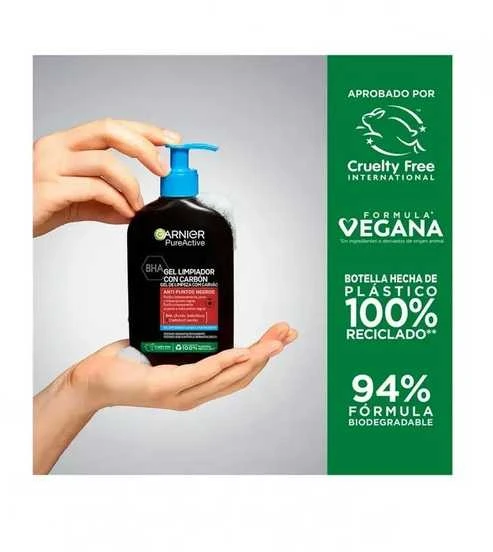 "Garnier Pure Active" valomasis gelis su medžio anglimi 250ml