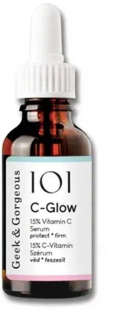 Geek & Gorgeous C-Glow Serum veido serumas, 30 ml