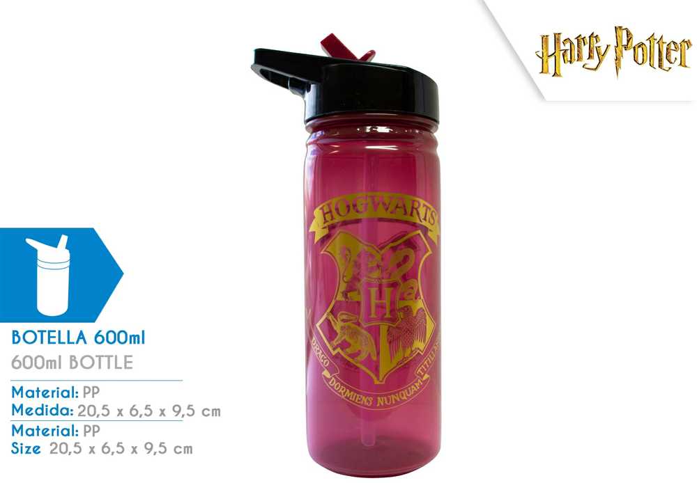 Kids Licensing Vandens butelis 600ml Hario Poterio