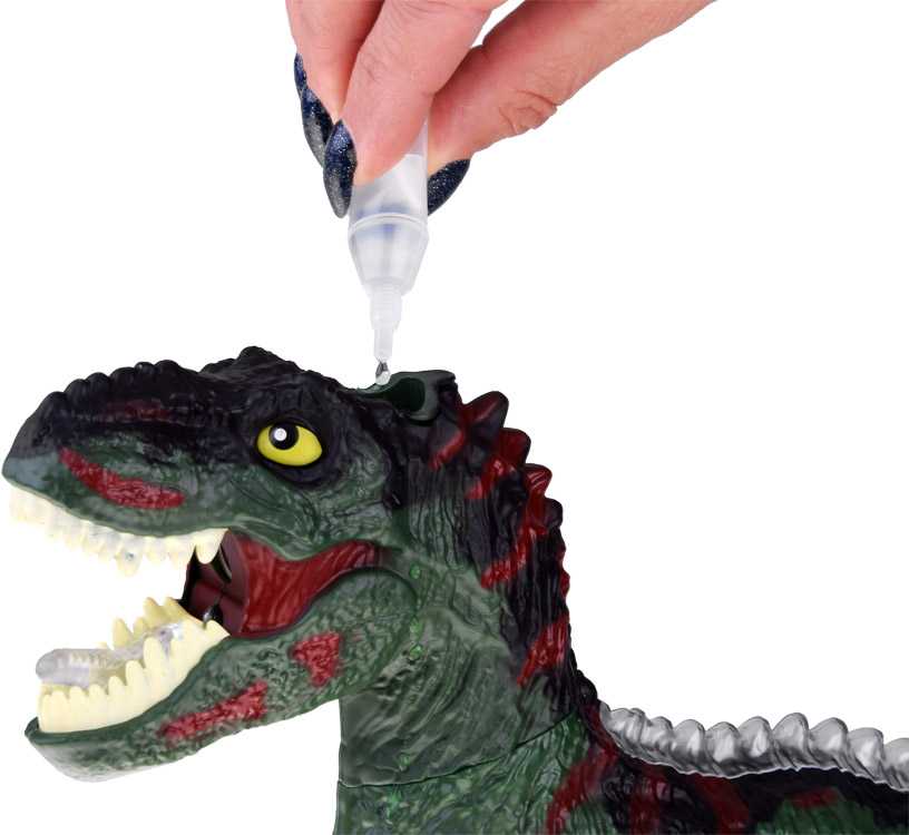 Jokomisiada Gestų kontroliuojamas dinozauras + RC nuotolinio valdymo pultas 2in1 kvėpavimo