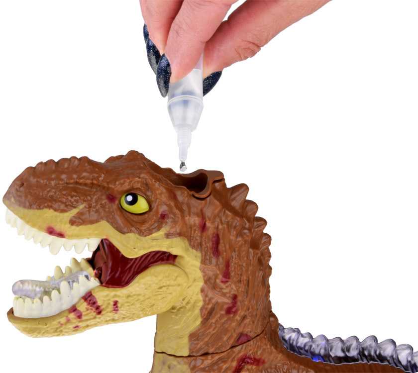 Jokomisiada Gestų kontroliuojamas dinozauras + RC nuotolinio valdymo pultas 2in1 kvėpavimas