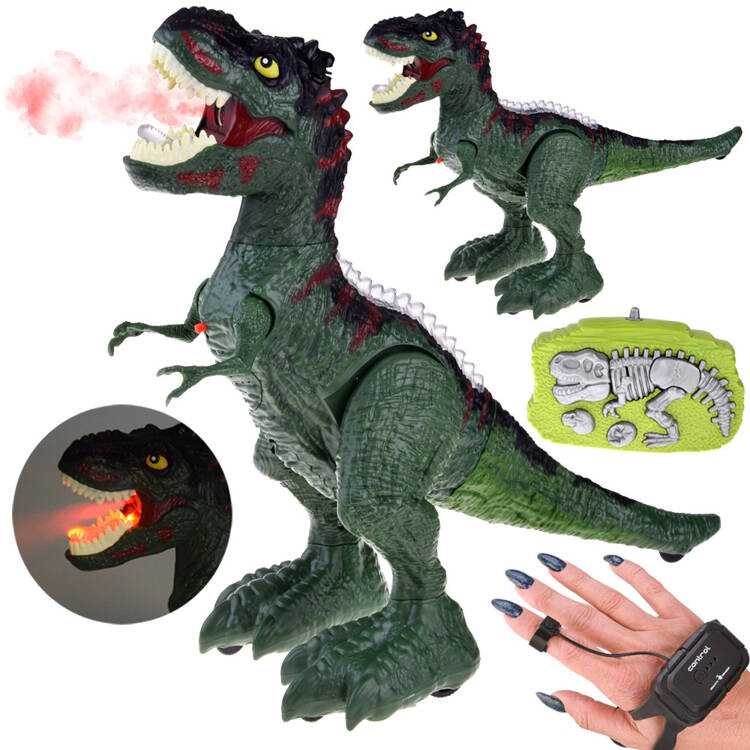 Jokomisiada Gestų kontroliuojamas dinozauras + RC nuotolinio valdymo pultas 2in1 kvėpavimo