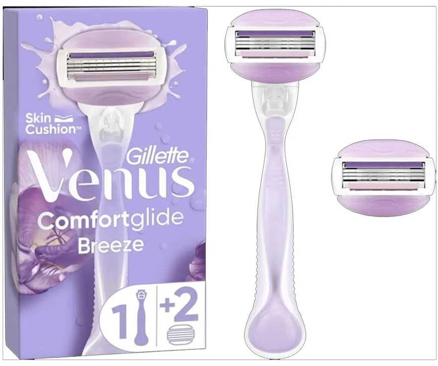 Barzdaskutė Gillette Venus Breeze skustuvas 1 vnt. + atsarginis peiliukas 1 vnt.
