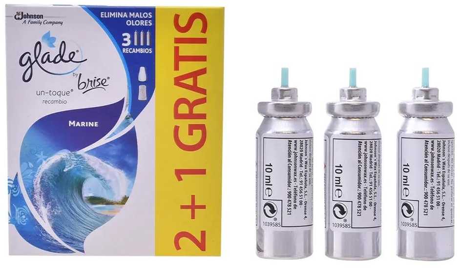 Glade One Touch Marine pildomas oro gaiviklis 3 dalių