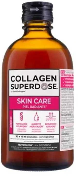 Gold Collagen maisto papildas Auksinis kolagenas Superdozė Spindinti oda 300ml