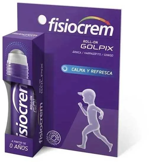 Fisiocrem Roll-on Golpix raminanti priemonė kuri mažina bet kokio smūgio sukeltą uždegimą15ml