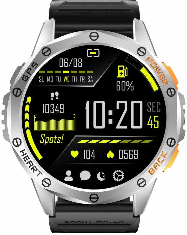 GRAVITY GT24-4 MEN'S Išmanusis laikrodis - TIMER, ADDITIONAL PASSAGE (sg033d)