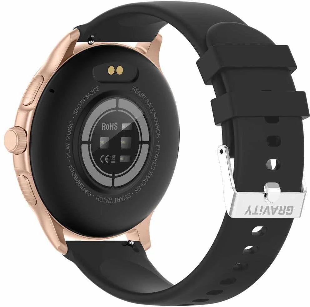 Išmanusis laikrodis UNISEX GRAVITY GT12-4 - BLUETOOTH CONNECTIONS, ADDITIONAL PASSAGE (sg035d)