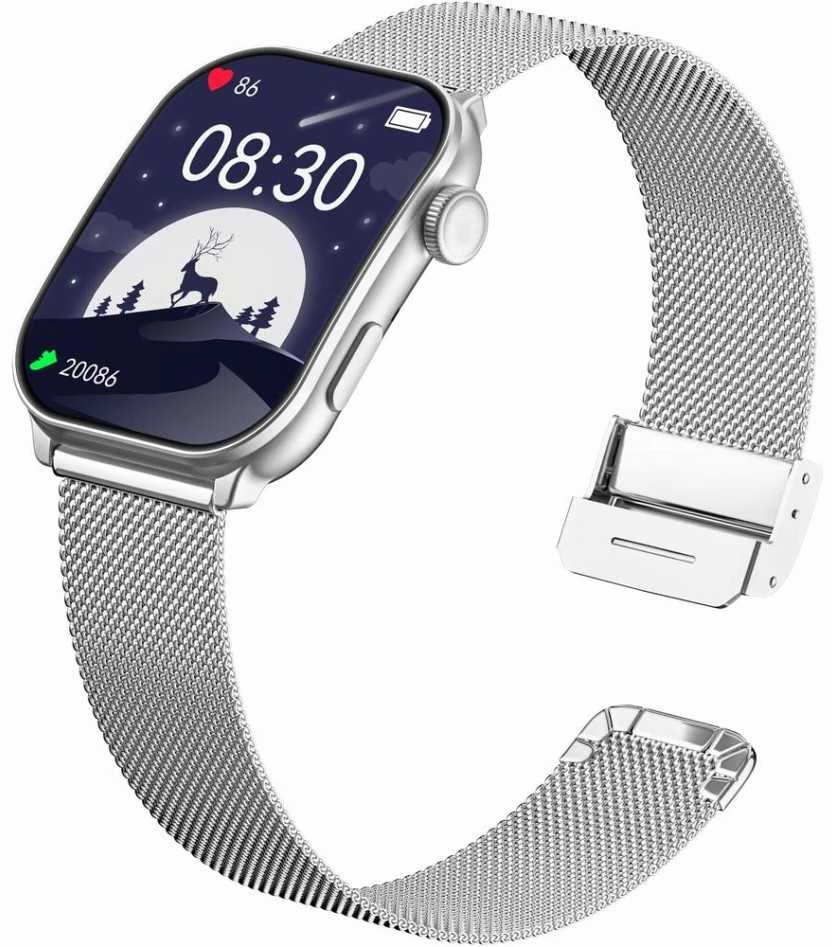 Išmanusis laikrodis UNISEX GRAVITY GT28-10 - BLUETOOTH POKALBIAI, PAPILDOMAS DIRŽELIS (sg037j)