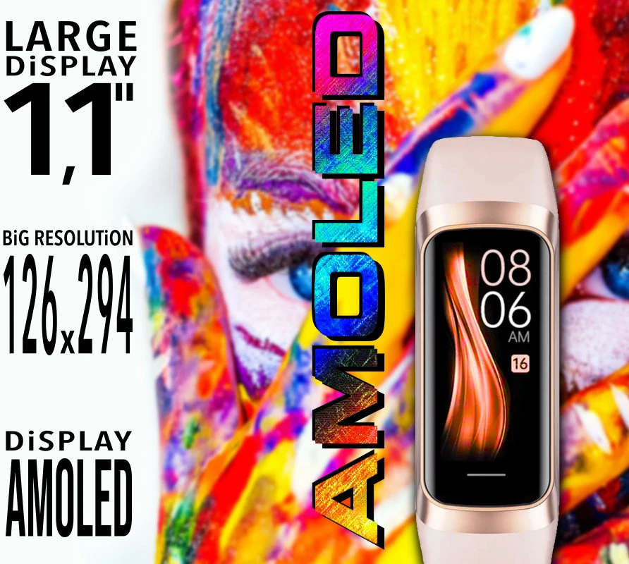 Išmanusis laikrodis DAMSKI GRAVITY GT40-1 - AMOLED (sg045a)