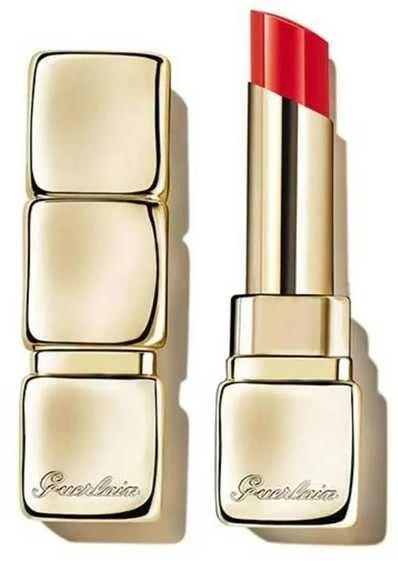 Guerlain Kiss Kiss Shine Bloom lūpų dažai, spalva - 775 Poppy Kiss