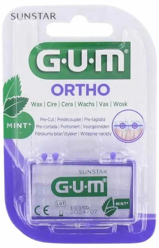 Gum 724 Mentolio ortodontinis vaškas su veidrodėliu 1 vnt
