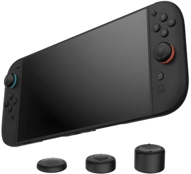 Guminiai apsauginiai mygtukai „nintendo switch“ joy-con valdymo pulteliams (2 analoginiai) – 6 vnt.