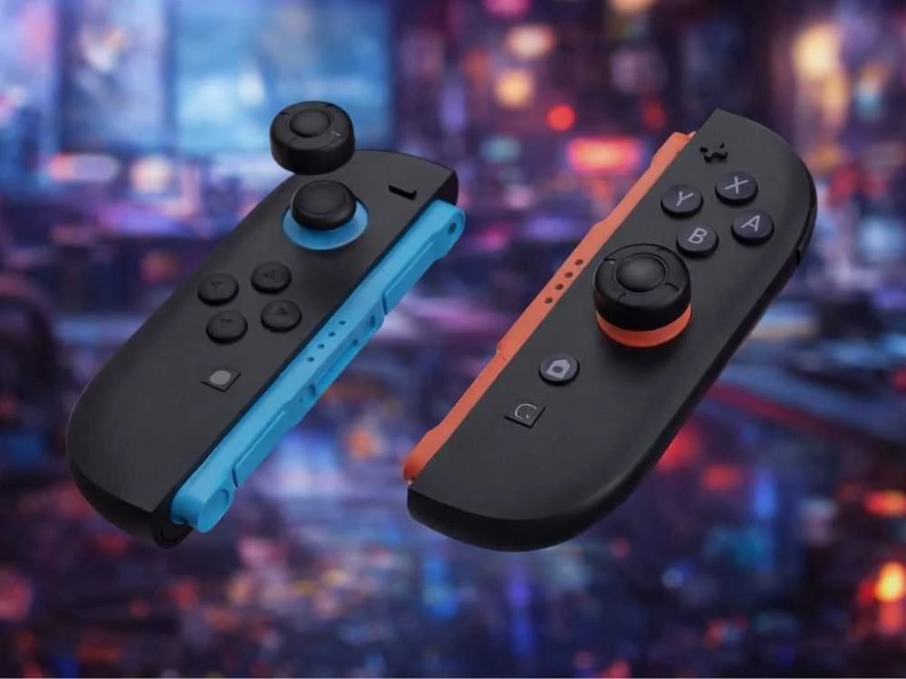 Guminiai apsauginiai mygtukai „nintendo switch“ joy-con valdymo pulteliams (2 analoginiai) – 6 vnt.