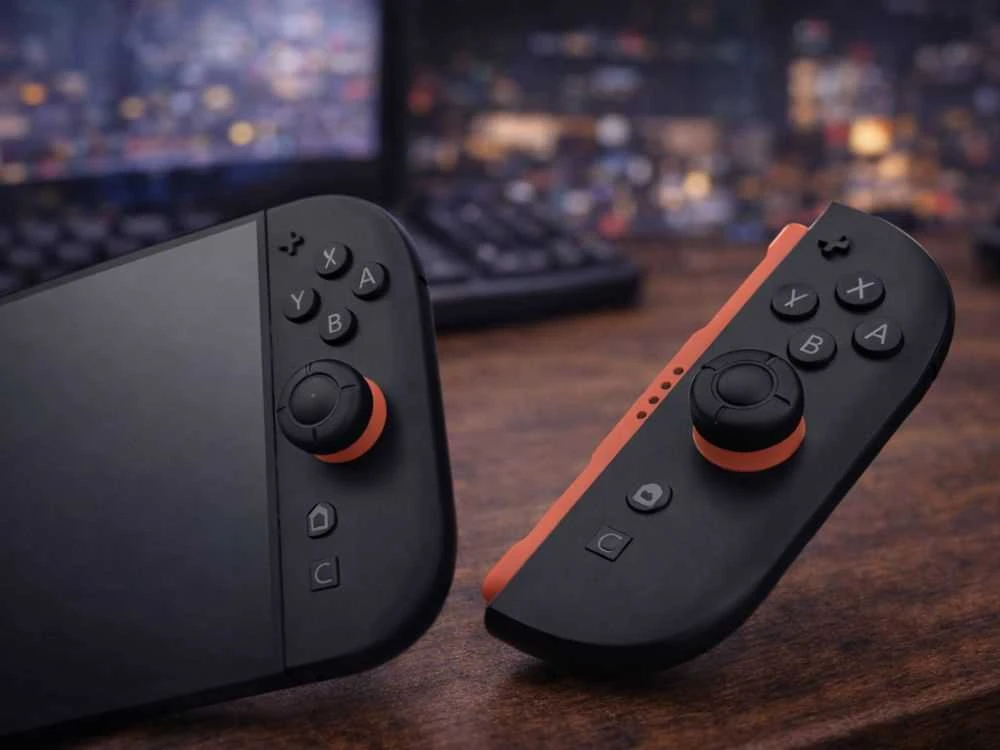Guminiai apsauginiai mygtukai „nintendo switch“ joy-con valdymo pulteliams (2 analoginiai) – 6 vnt.