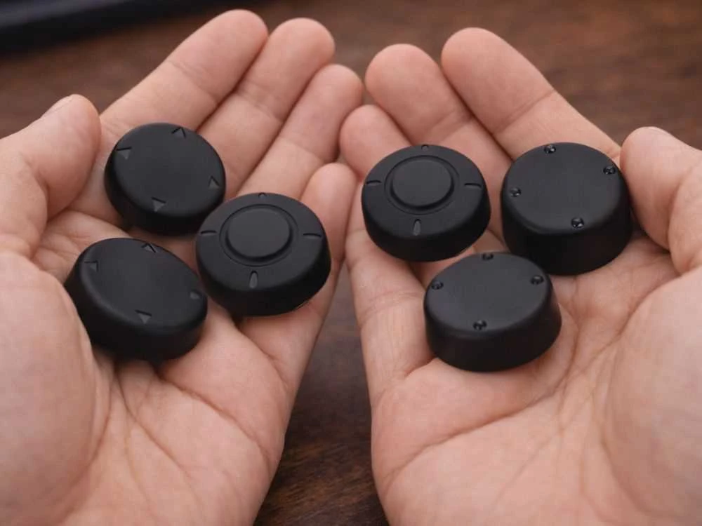 Guminiai apsauginiai mygtukai „nintendo switch“ joy-con valdymo pulteliams (2 analoginiai) – 6 vnt.