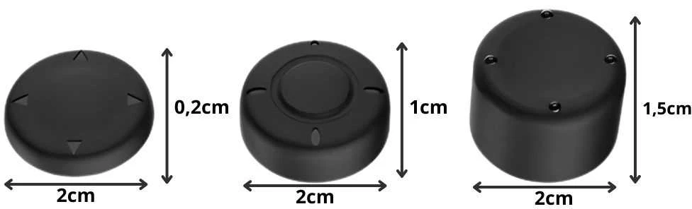 Guminiai apsauginiai mygtukai „nintendo switch“ joy-con valdymo pulteliams (2 analoginiai) – 6 vnt.