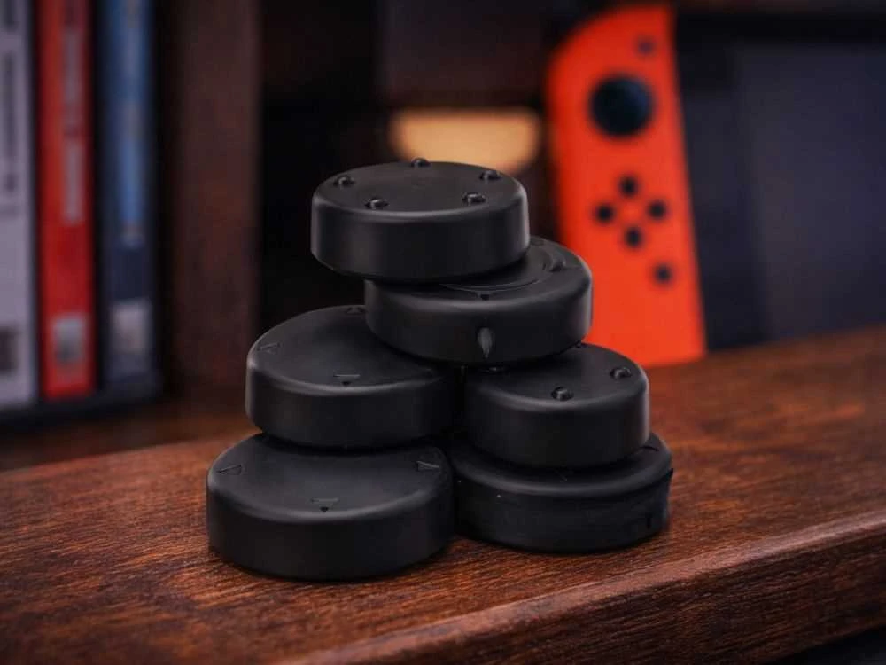 Guminiai apsauginiai mygtukai „nintendo switch“ joy-con valdymo pulteliams (2 analoginiai) – 6 vnt.