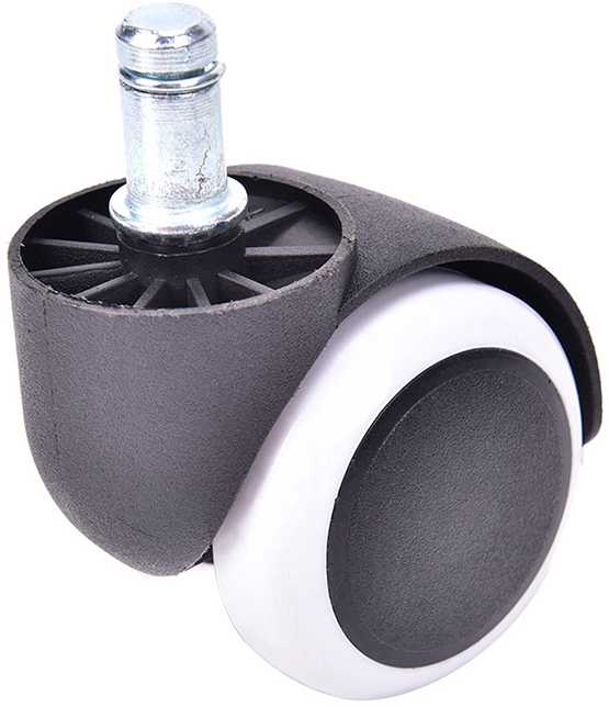 Rubber swivel chair castors 5pcs, modelis