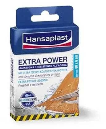 "Hansaplast Extra Strong" 80x6cm 8 vienetai
