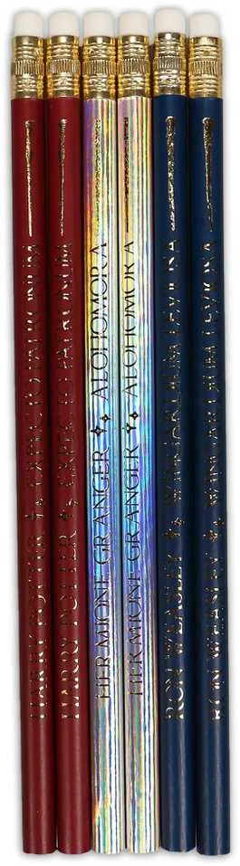 Harry Potter Hario Poterio pieštukai, 6 vnt.