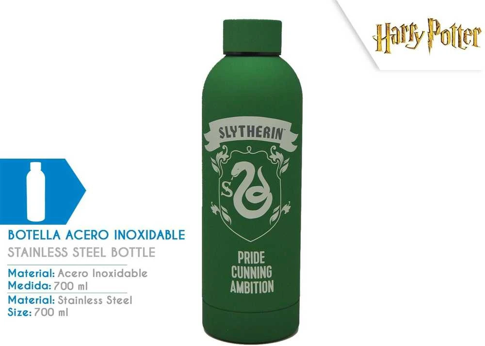 Warner Bros Discovery Harry Potter Slytherin nerūdijančio plieno gertuvė - buteliukas 700 ml