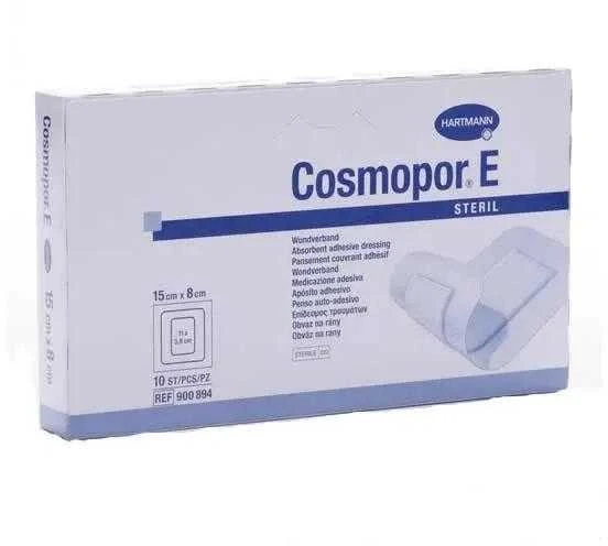 Hartmann Cosmopor E Steril absorbuojantis lipnus tvarstis 15X8cm 10 vnt
