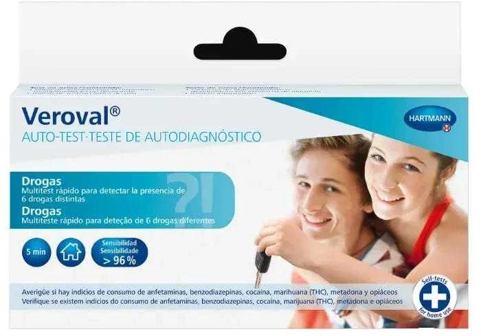 Hartmann Veroval Autotest Drugs narkotikų vartojimo testas