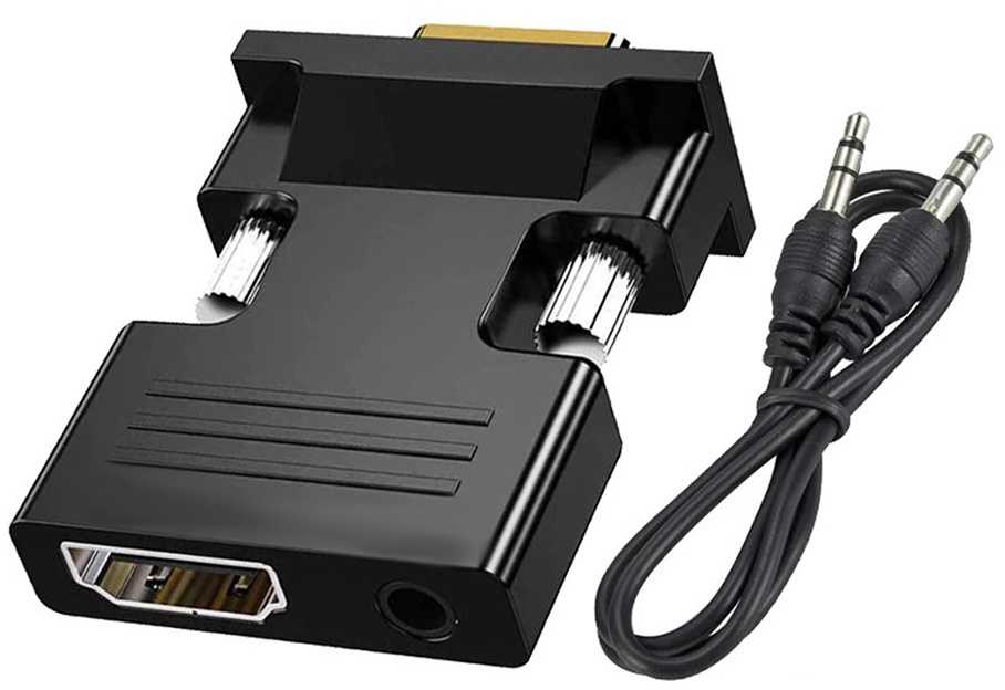 HDMI į VGA garso adapteris