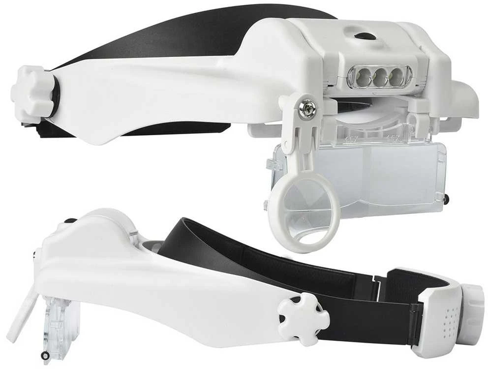 Didinamasis stiklas su 3 LED, 11,5x