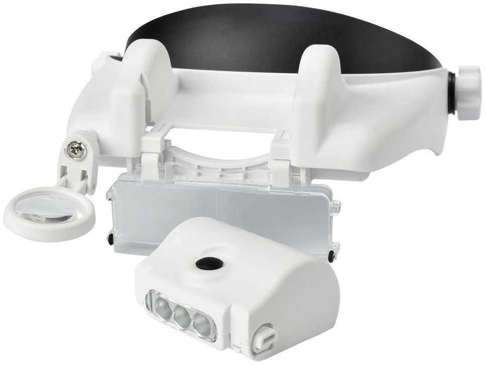 Didinamasis stiklas su 3 LED, 11,5x