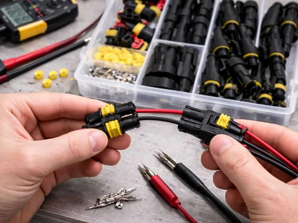 Hermetiški, atsparūs vandeniui, superseal jungikliai, 352 pin