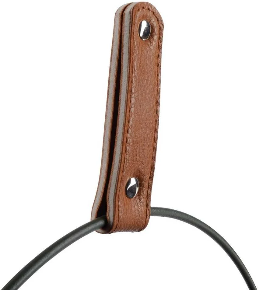 Home Styling Collection Kabantis vazonas 30 cm Metalinis Žalias