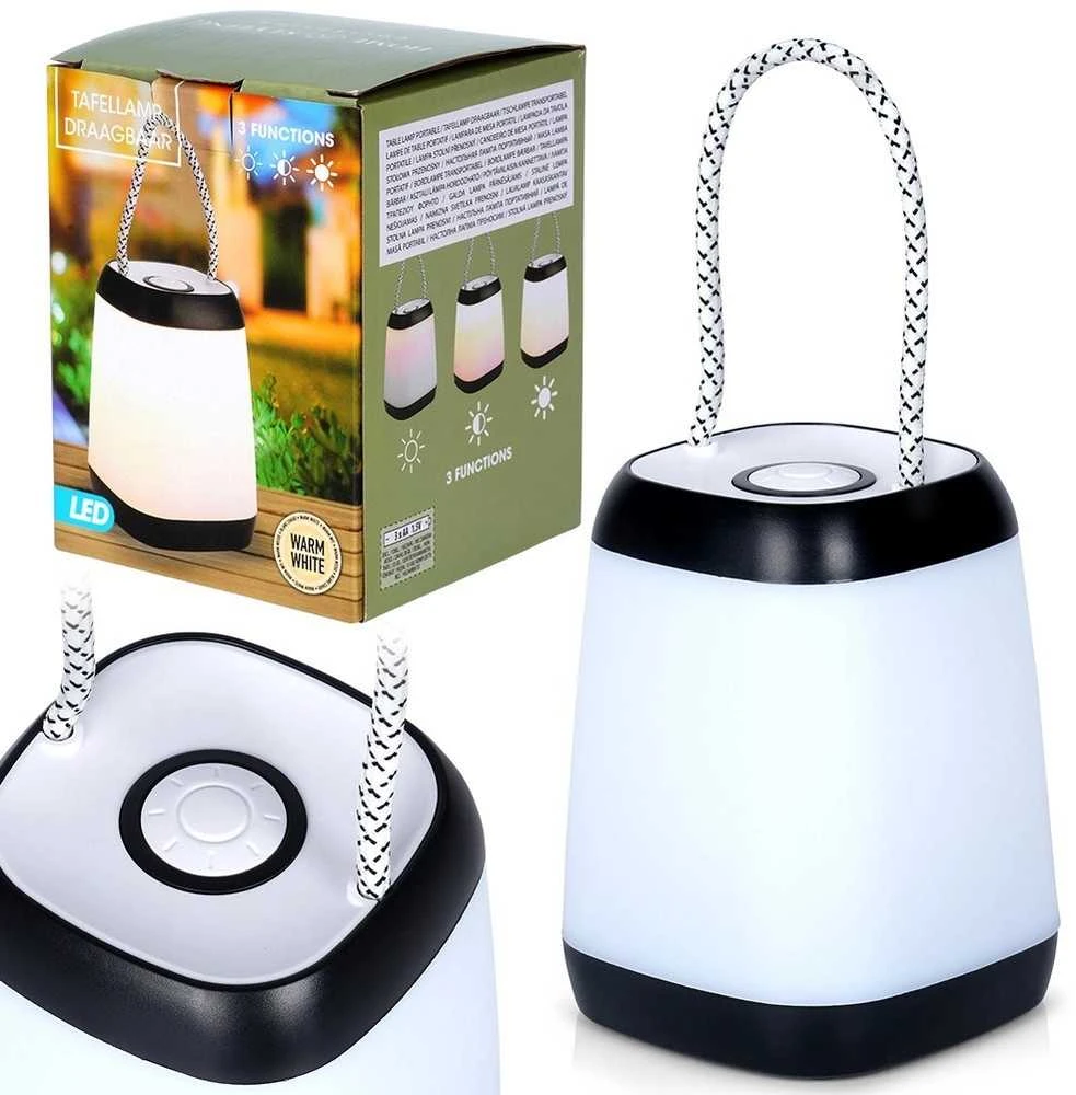 Home Styling Collection LED stalinė lemputė 12x9 cm dimeris baltas