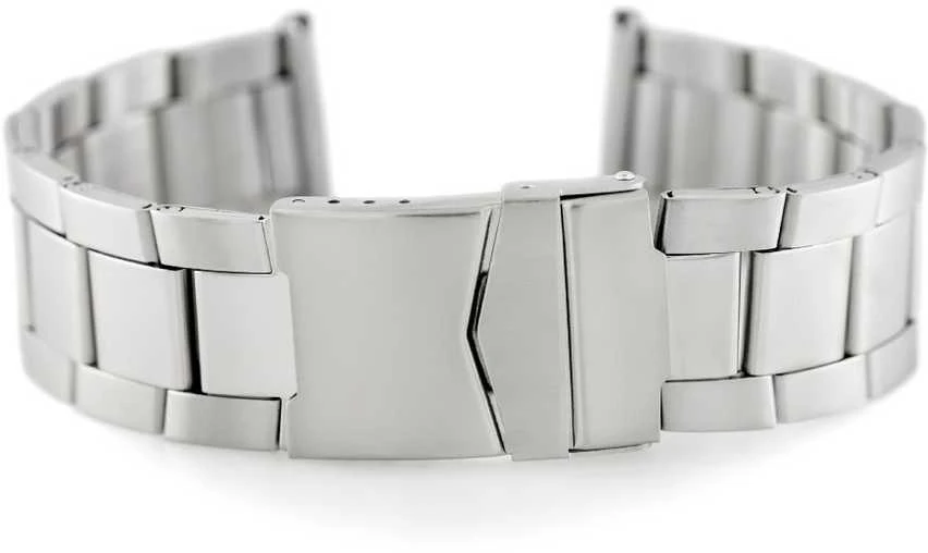 Laikrodis Inny Bransoleta 612S - plieninė HQ - sidabrinė - 22mm