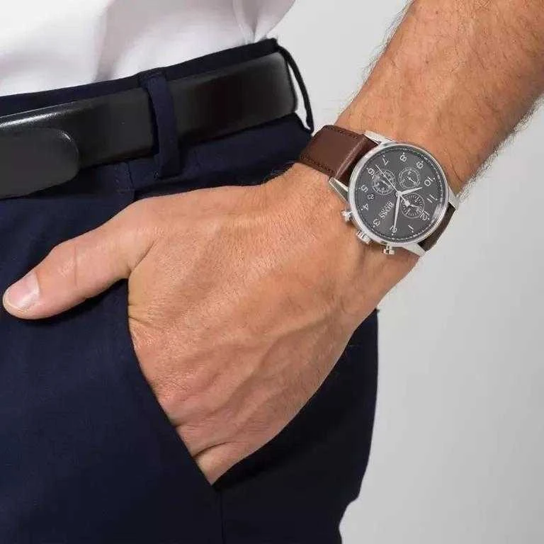 Vyriškas laikrodis HUGO BOSS 1513494 - NAVIGATOR (zh010a)