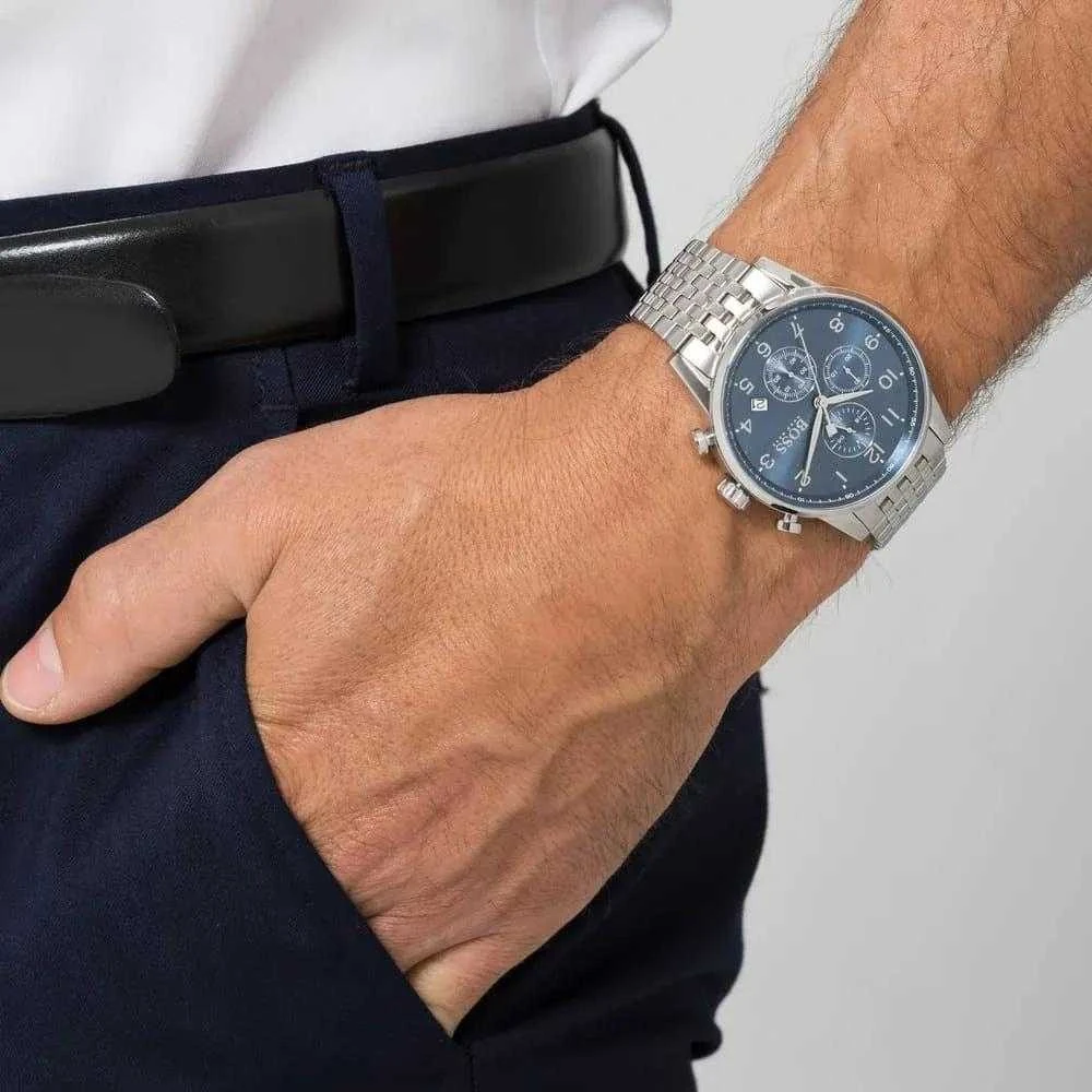 Vyriškas laikrodis HUGO BOSS 1513498 - NAVIGATOR (zh034c)