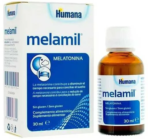 Maisto papildas su melatoninu Humana Melamil Bottle, 30ml